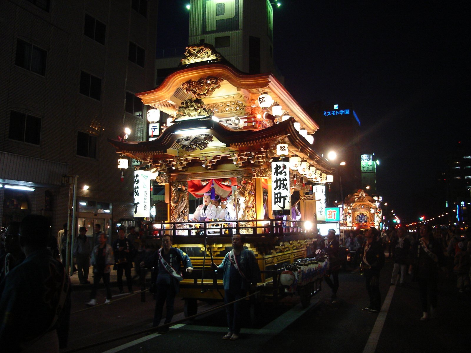 浜松まつり 御殿屋台 引き回しの夜