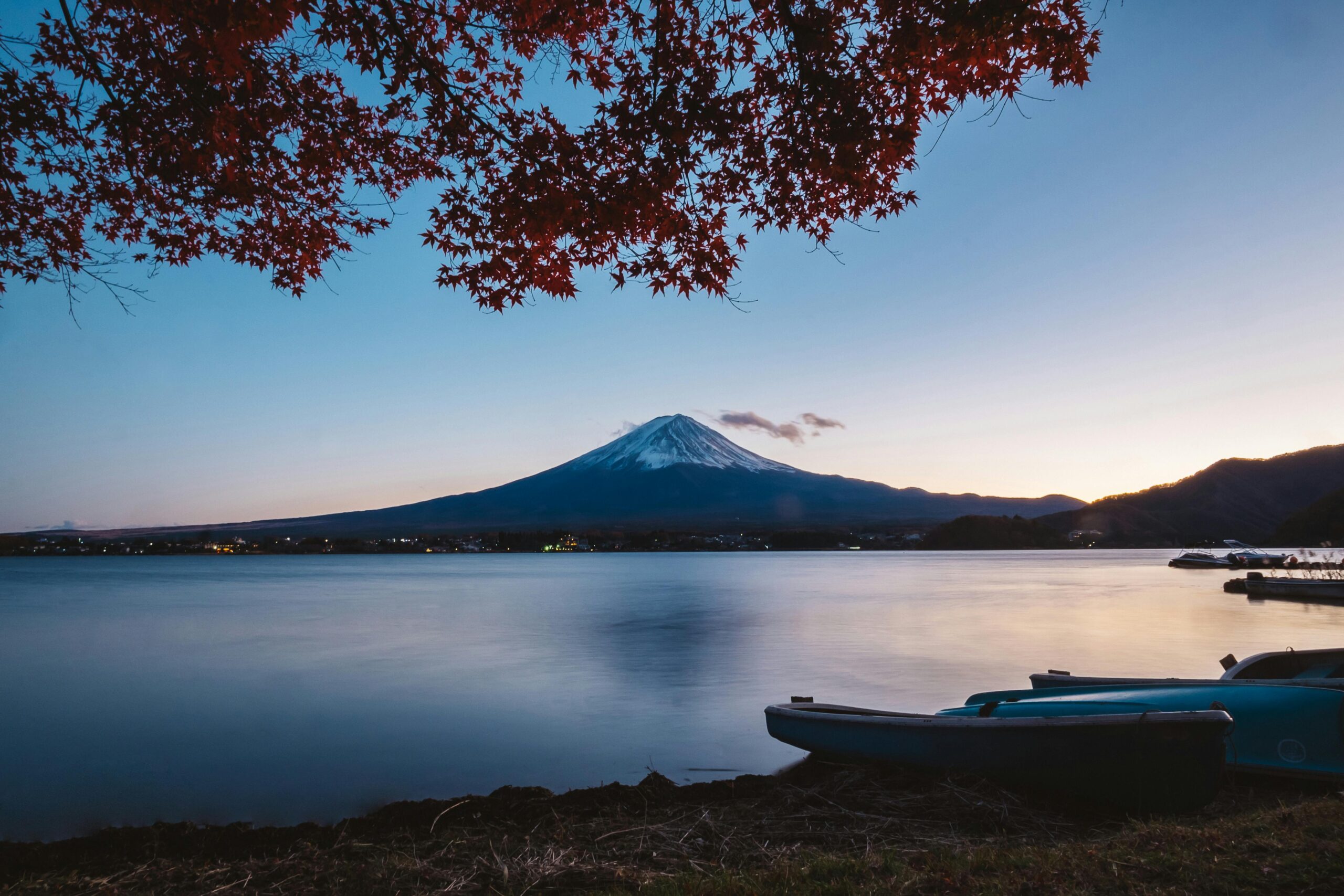 伊豆パノラマパークの空中テラスと富士山