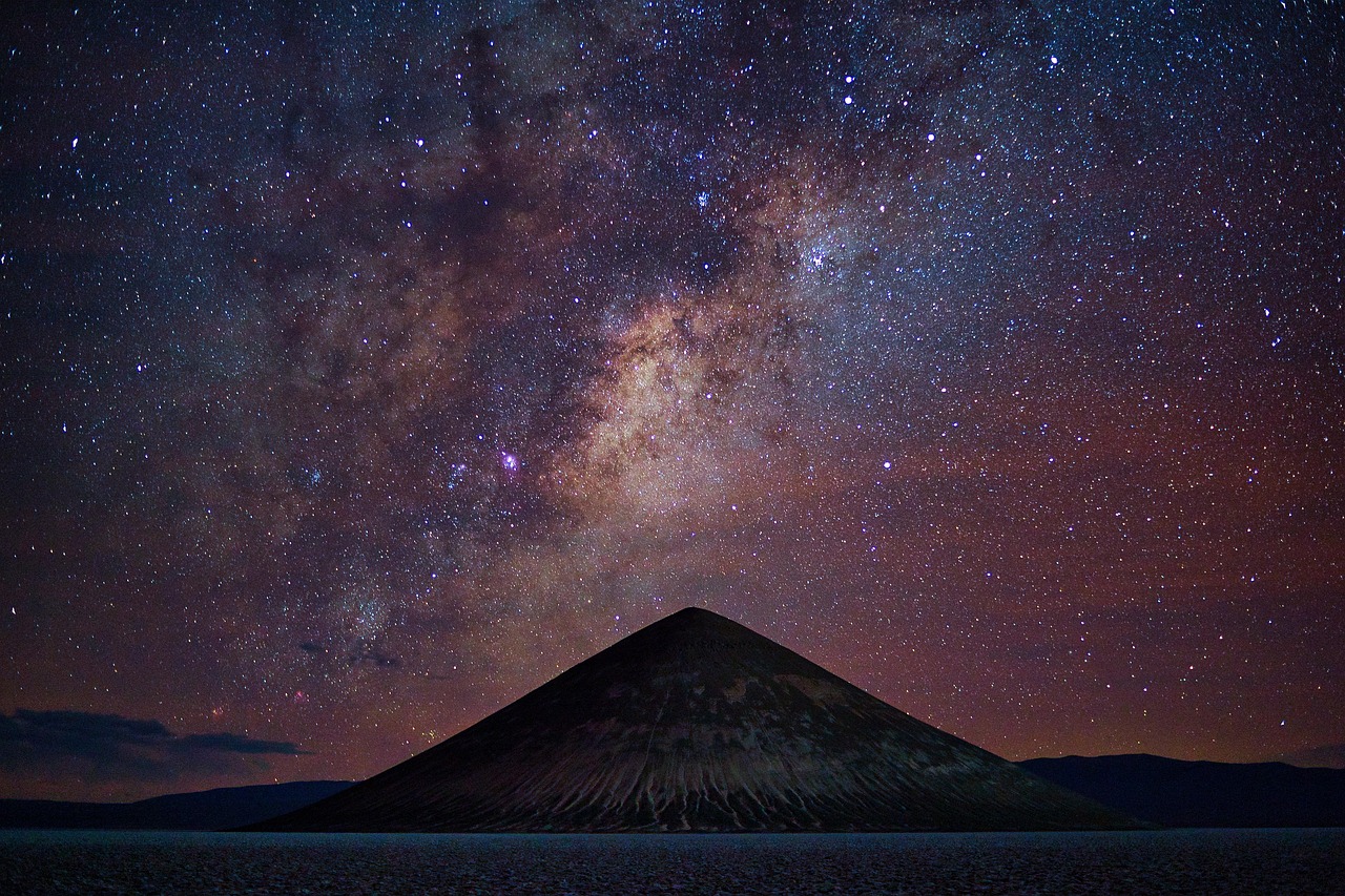 プラネタリウムで見る満天の星・天の川