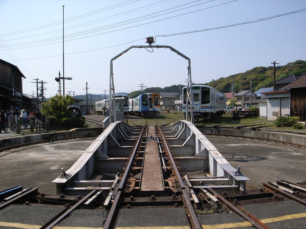 天竜浜名湖鉄道 天竜二俣駅の現役転車台