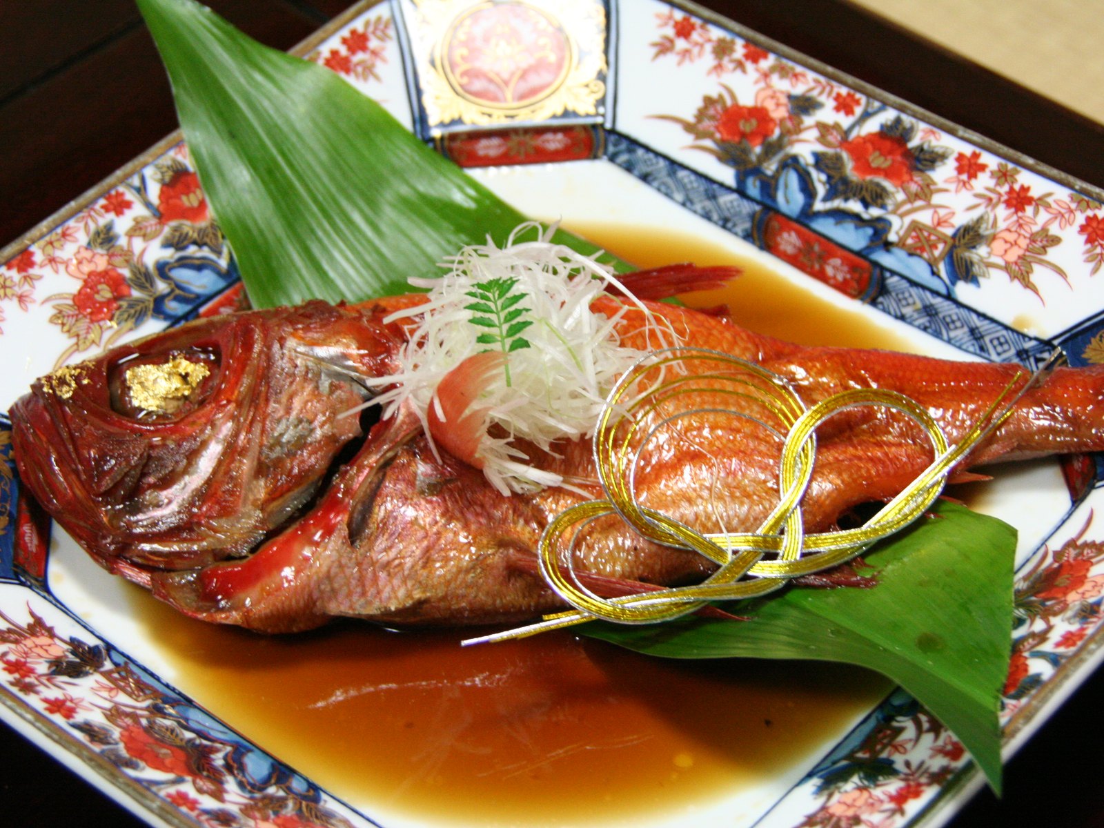 伊豆名物・金目鯛の煮付け