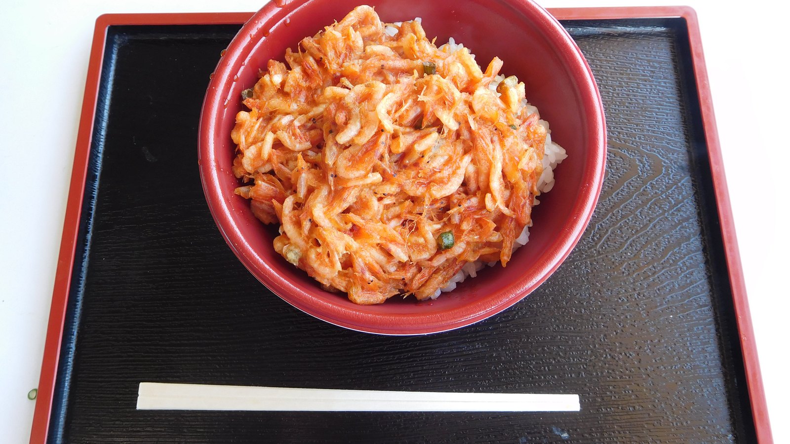 由比の桜えびのかき揚げ丼