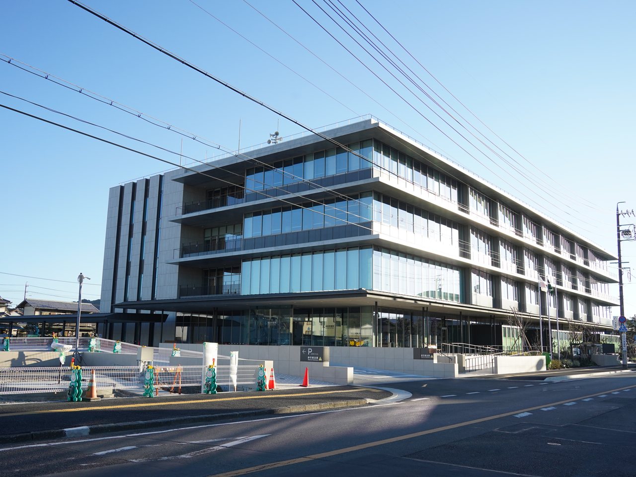 島田市役所の新庁舎