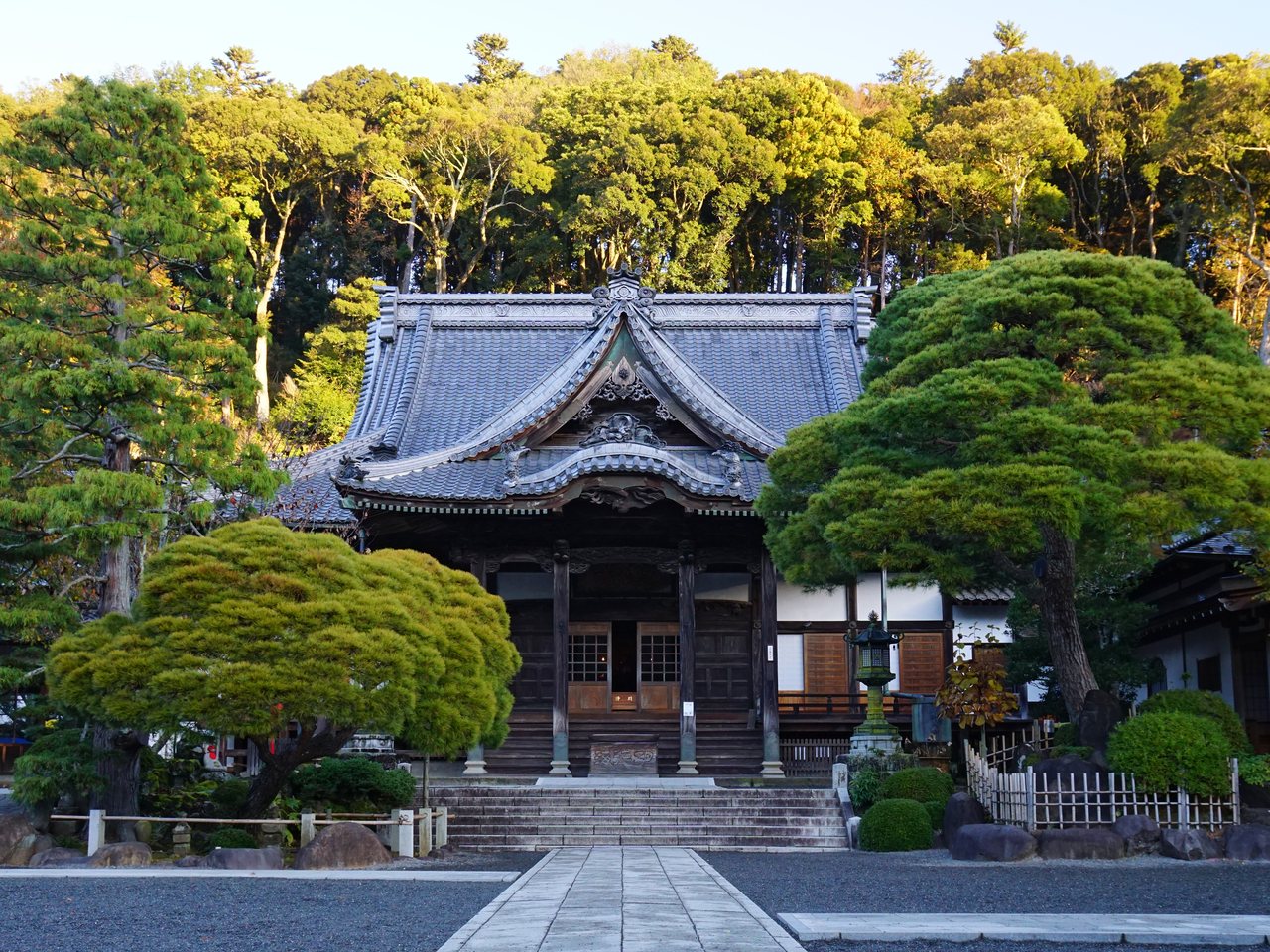 修禅寺の本堂